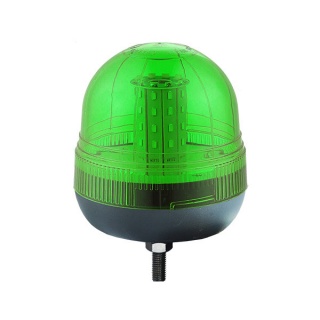 4-445-06 Durite 12V-24V Single Bolt Multifunction Green LED Beacon
